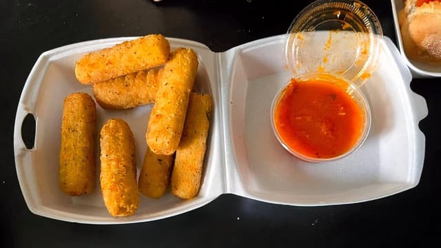 Mozzarella Sticks.