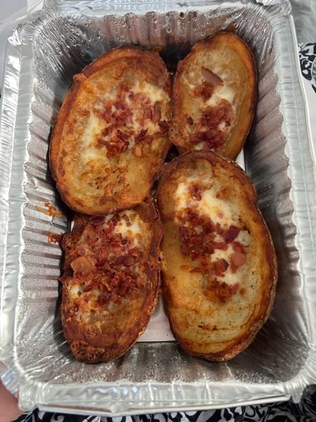Bacon Potato Skins.